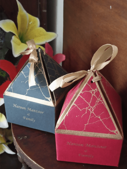 Box in Pyramid Style