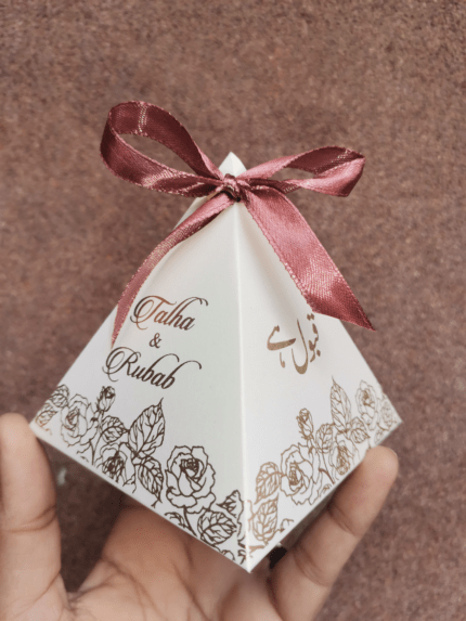 Shining Golden Print Box