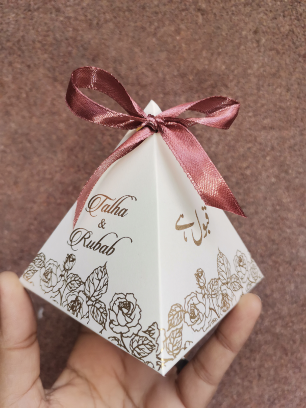 Shining Golden Print Box