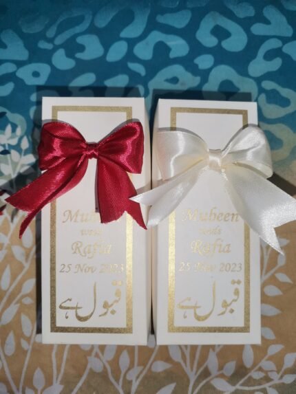 Mini Bid Box with Bow