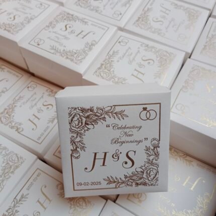 Gloden Printed Box with Name