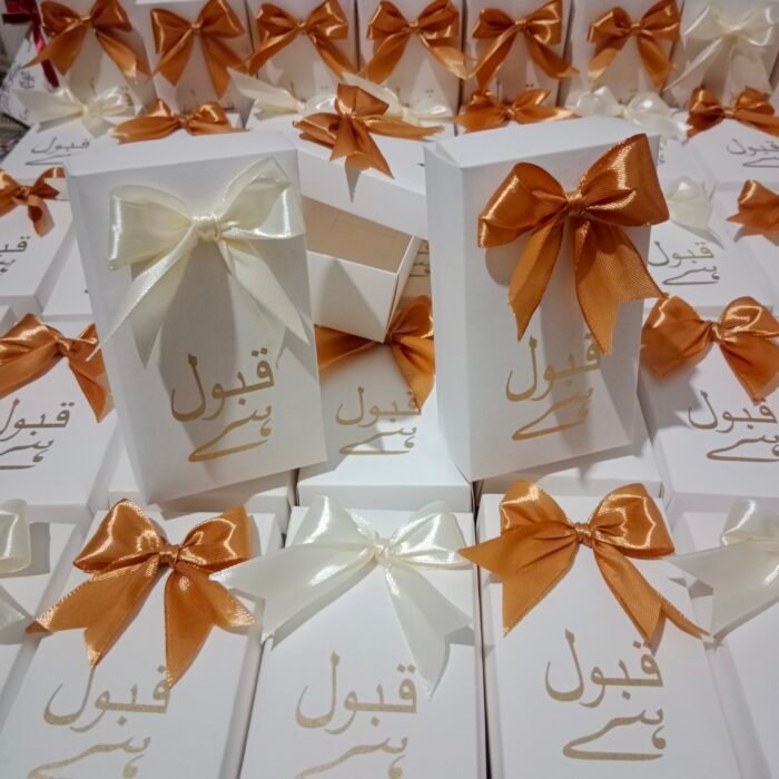 Mini Long Box With Bow