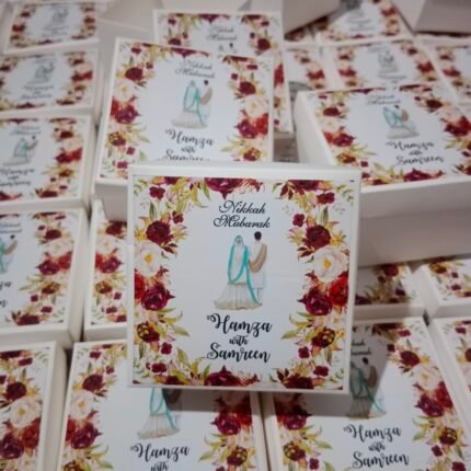 Floral Print on Box