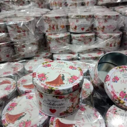 Printed Tin Box with Couple Pic