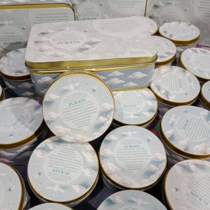 Baby Boy Annoument Half Kg Tin Box