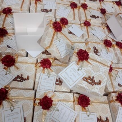 Zari gold Ribbon with Flower and Qabool hai