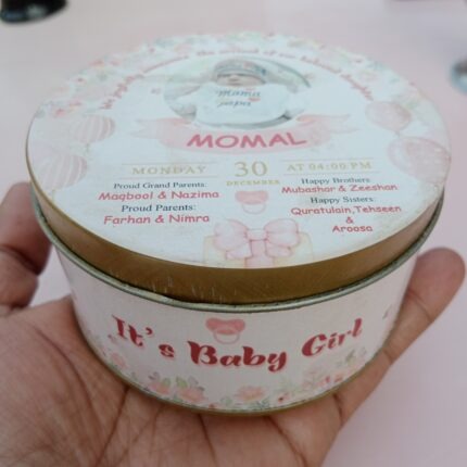 Baby Annoucement Box With Pic