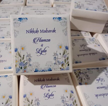 Floral Printed Bid Box