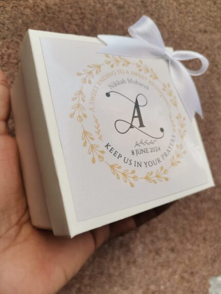 Black and Golden Printing Box