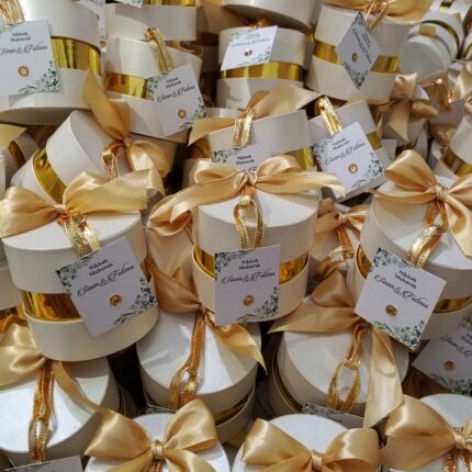 Bid Box Round with crystle