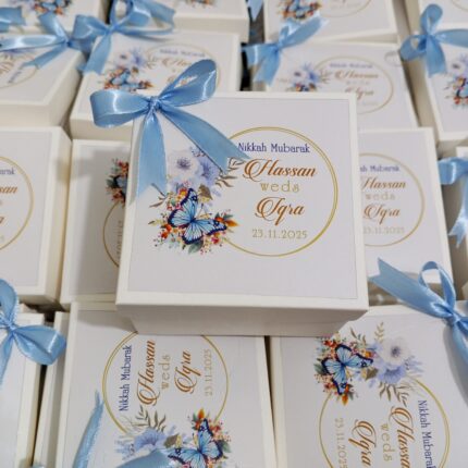 Butterfly Design Printing Box