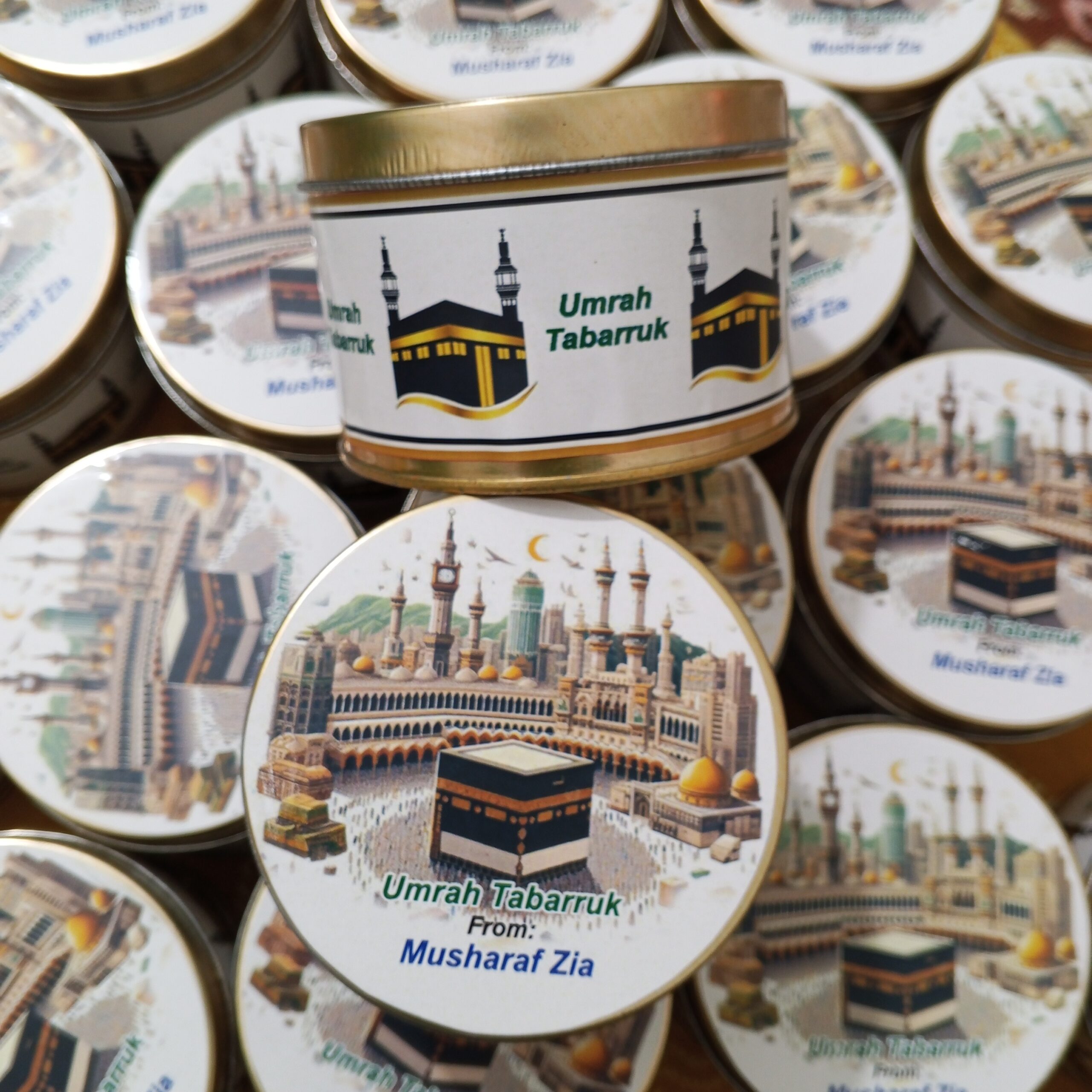 Umerah Tabraq Tin Box Umerah Tabraq Tin Box